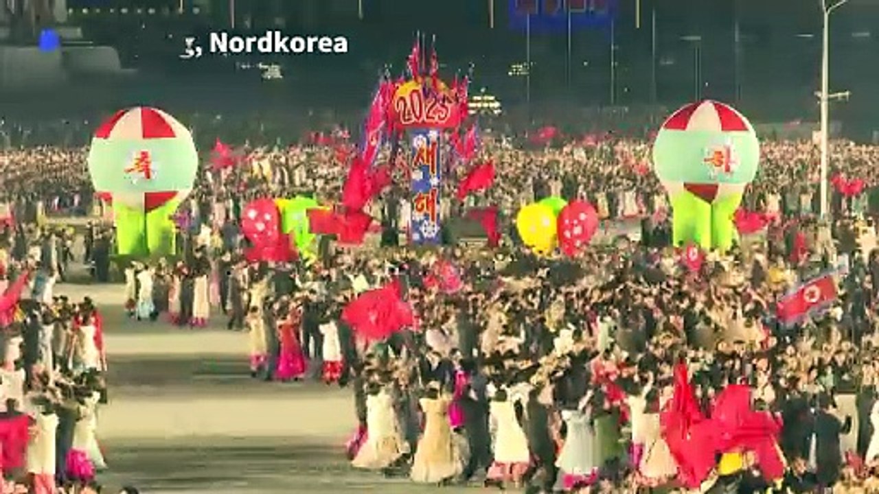 Willkommen 2025! So begrüßt die Welt das neue Jahr