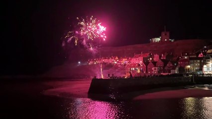 Spectacular Whitby New Year Fireworks 2025 🎆