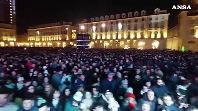 Capodanno a Torino, il concerto in piazza Castello