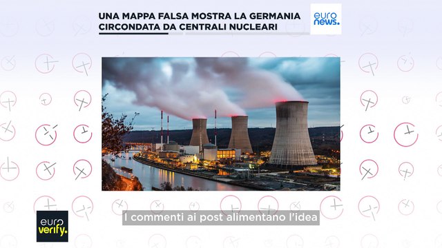Fact-checking: no, i confini della Germania non sono circondati da centrali nucleari