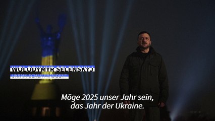 Selenskyj: Werden 2025 "alles" für Ende des Kriegs tun