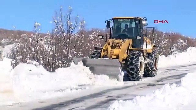 Sibirya değil Türkiye: Kar kalınlığı 3 metreyi buldu