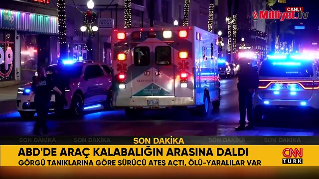 ABD'de araç kalabalığın arasına daldı: 10 kişi öldü