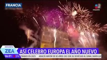 ¡Así celebró el mundo la llegada del 2025!