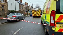 Emergency services dealing with police incident on New Year's Day