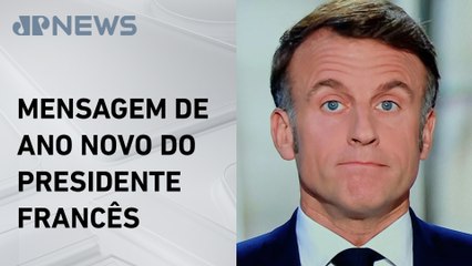 Macron sugere que população da França decida “temas cruciais” em 2025