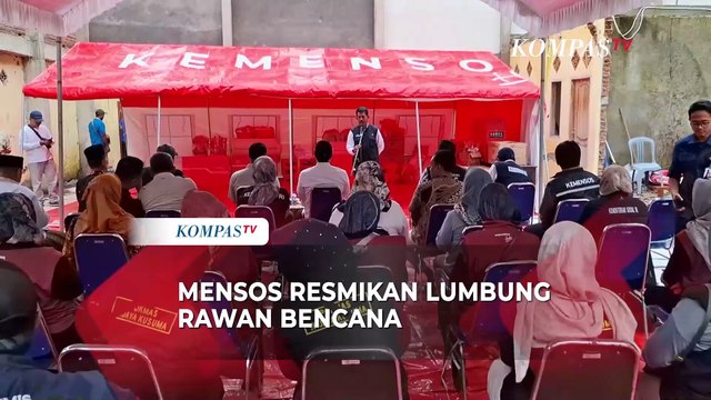 Mensos Syaifullah Yusuf Resmikan Lumbung Sosial Senilai Rp486 Juta di Kediri