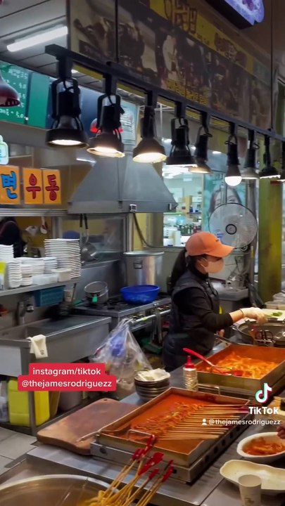 Mercado coreano  asia seoul korea corea kpop vlog comidacoreana viaje
