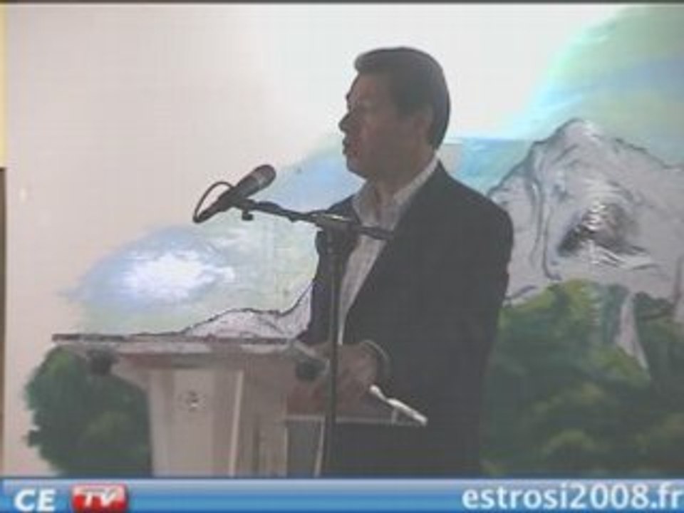 Législatives valdeblore Christian Estrosi 2008