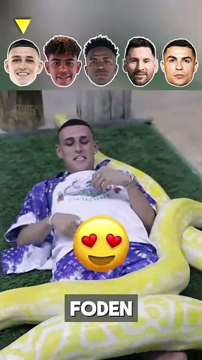 Football Players With Favourite Animals😍