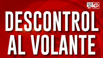 Auto a toda velocidad se subió a la vereda: hay un muerto y varios heridos