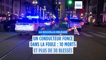 Une voiture fonce dans la foule à la Nouvelle-Orléans, faisant 10 morts et des dizaines de blessés