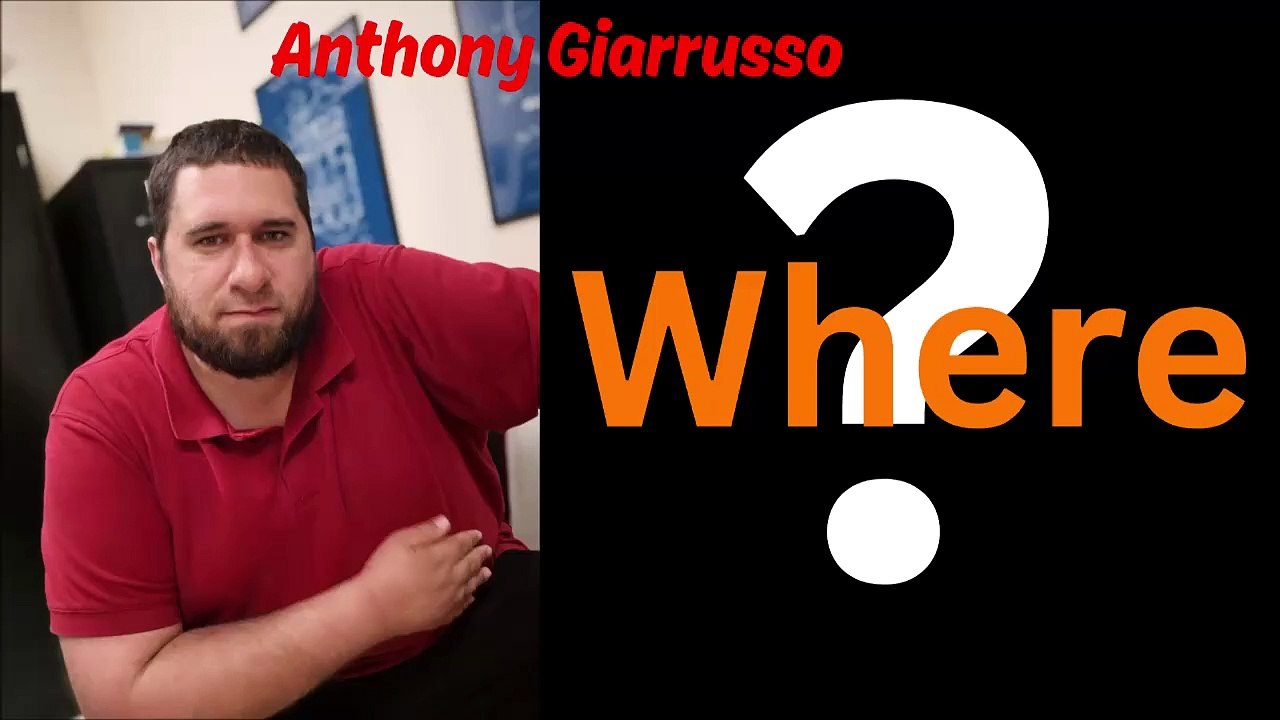 Anthony Giarrusso - Where