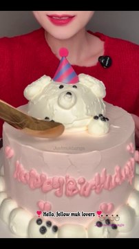 #96 Desserts Mukbang ASMR || New Year 2025 special | Cream cake...#asmr #mukbang #dessert #cake