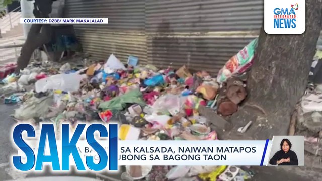 Saksi: (Part 2) Nagkalat na basura matapos ang Salubong 2025; Water price hike