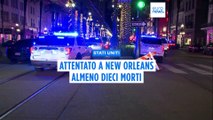 Stati Uniti, un'auto travolge la folla a New Orleans: 10 morti e decine di feriti