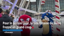 Pour le dernier jour, la fête foraine de Salon frappe un grand coup