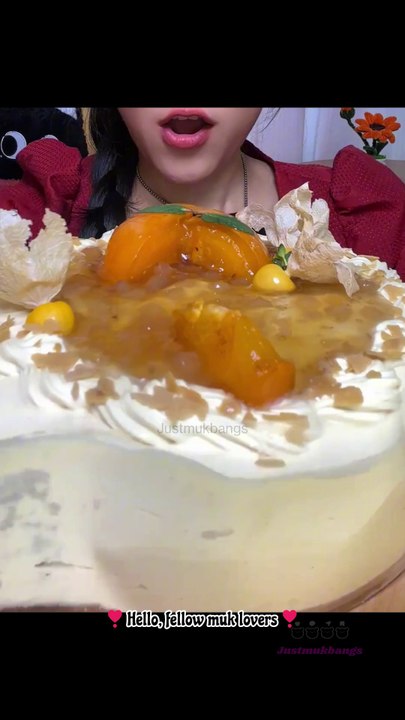 #97 Desserts Mukbang ASMR || New Year 2025 special | Peanut persimmon cake..#asmr #mukbang #desserts