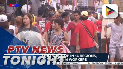 Minimum wage up in 14 regions benefits 5-M workers