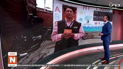 LPZ Incendio en establecimiento educativo de El alto