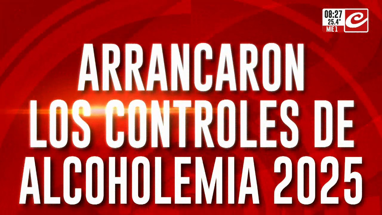 Controles de alcoholemia 2025: 32 positivos