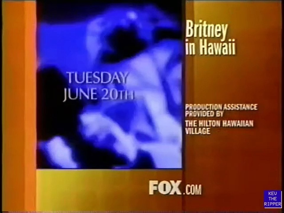 Britney in Hawaii FOX Split Screen Credits