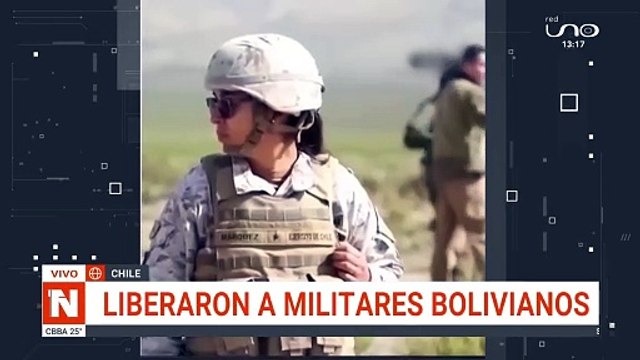 LIBERARON A MILITARES BOLIVIANOS