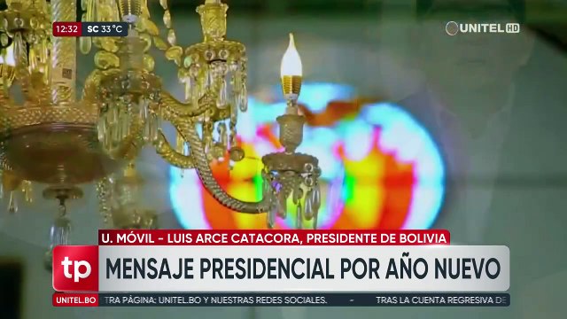En su mensaje de Año Nuevo, Arce promete “romper con la dependencia de la importación de combustibles”