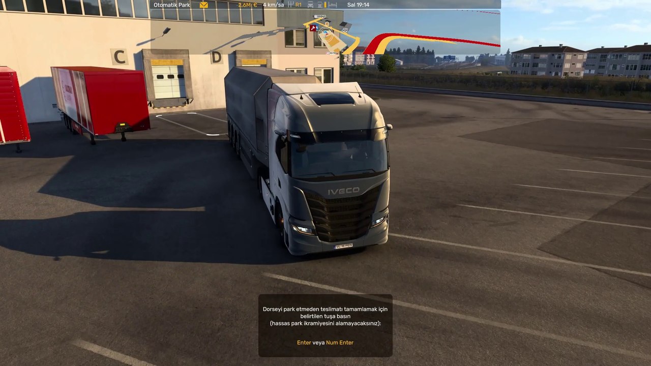 IVECO S-Way New Truck - Packaged Glass - Galati City * Delivery to Tekirdağ City * Euro Truck Simulator 2