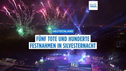 Silvesternacht: Fünf Tote durch Feuerwerk, zahlreiche Verletzte