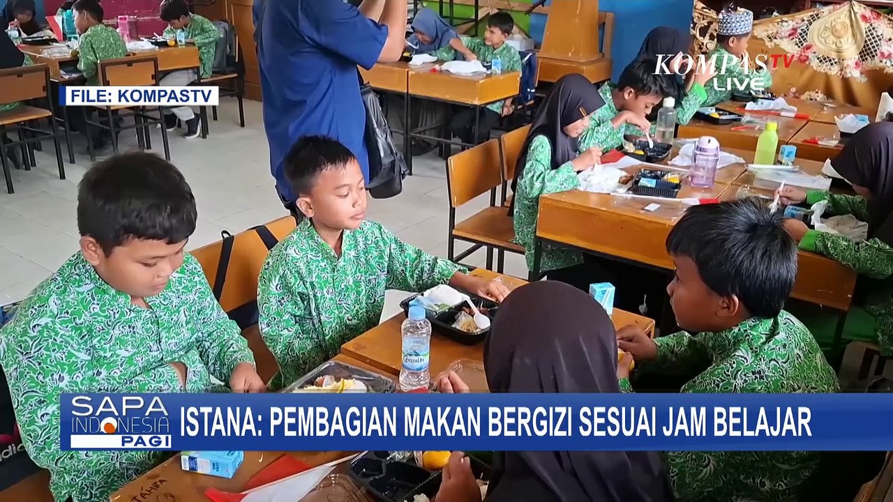 Pemberian Makan Bergizi Sesuai Jam Belajar: Paud-TK Makan Pagi, SD-SMA Makan Siang