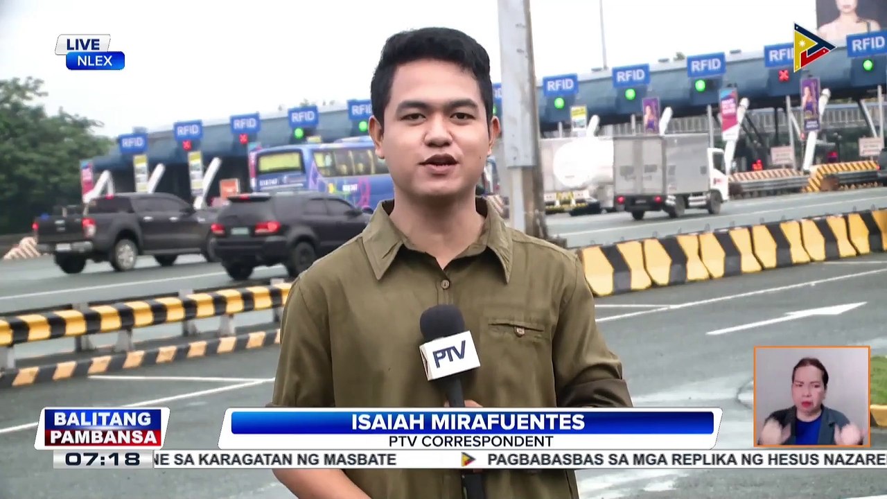 Update sa sitwasyon sa NLEX