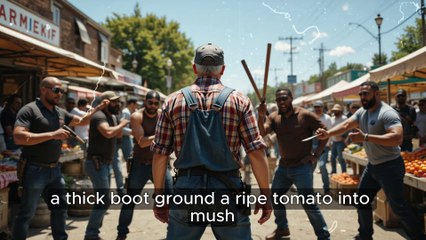 Thugs Bully Quiet Street Vendor, Unaware He’s a Retired Assassin .