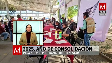 2025 será un año de consolidación del programas del Bienestar