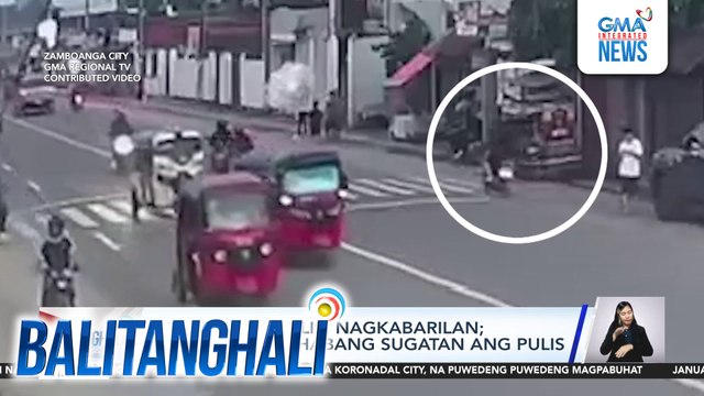 2 lalaki at 1 pulis, nagkabarilan; 2 lalaki, patay habang sugatan ang pulis | Balitanghali