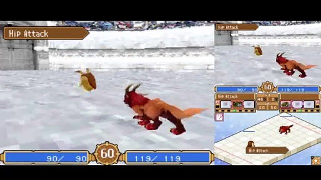 Monster Rancher DS - Winter Carnival cup #1 RJ ANDA #retrogamer #monsterrancher2 #monsterrancher