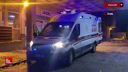 Hakkari'de minibüsün üzerine kaya parçası düşmüştü: Küçük çocuktan acı haber geldi