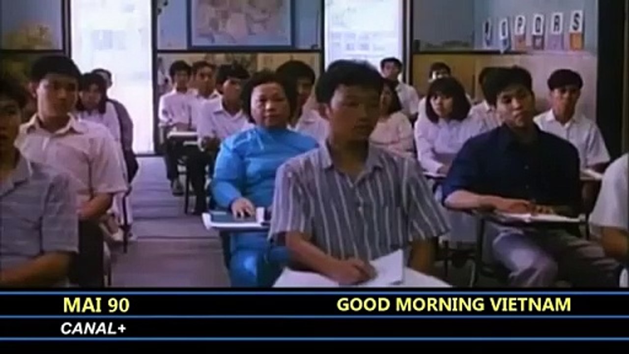 Bande annonce Good morning Vietnam (Canal +)
