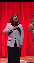 لحظة بكاء هدى حسين بعد تحية الجمهور لها