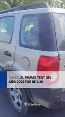 El primer test positivo de alcoholemia en Salta fue de 2.2