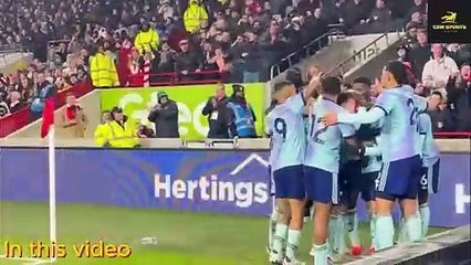 Brentford vs Arsenal 1-3 Highlights And Goals - Premier league 2024