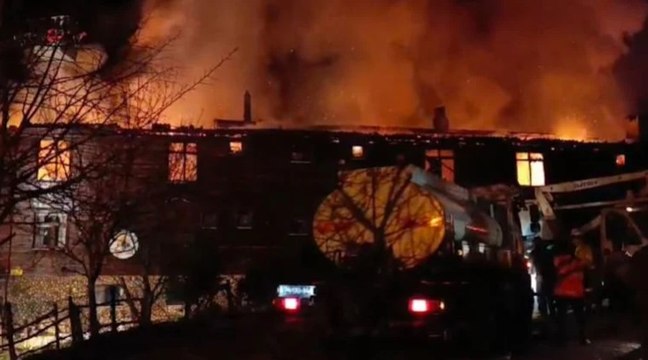 Küre Dağları Milli Parkı'nda yangın paniği