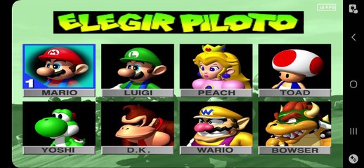 (MARIO KART 64) EN ESPAÑOL. TEXTURÍZADO. EN (HD) COPA 150CC. ESTRELLA.