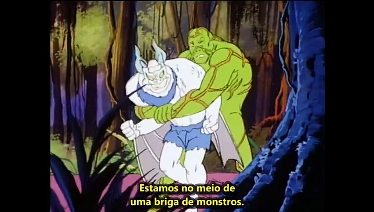 O Monstro do Pântano. Swamp Thing - Episode 01 - The Un-Men Unleashed (10-31-1990)_burn-in_854x480_x264