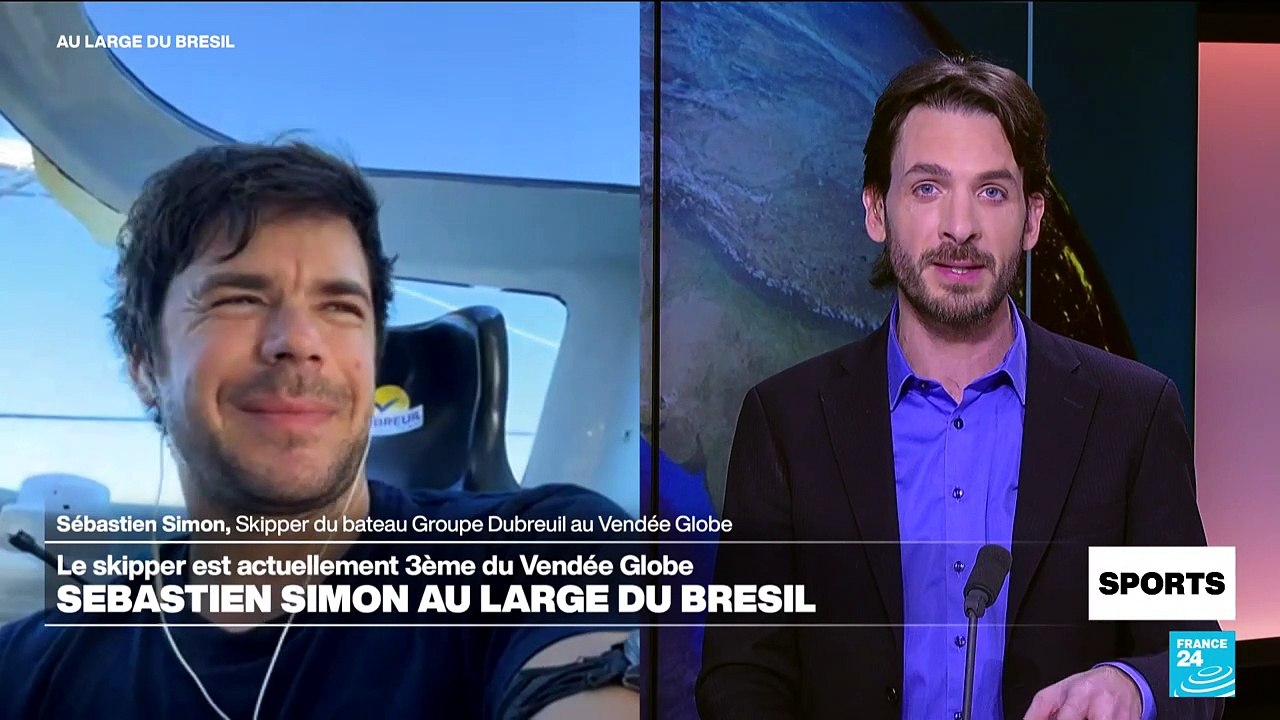 Vendée Globe : Sébastien Simon maintient la cadence à la 3ème place