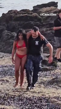 VIDEO: así fue el momento del rescate (Video: El País Uruguay).
