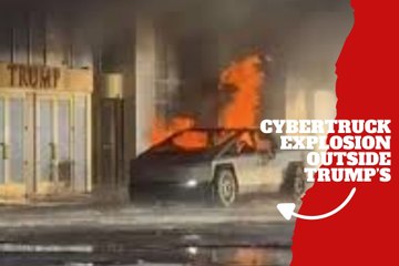 Explosion Near Trump Hotel in Las Vegas Involving Cybertruck 🚗🔥
