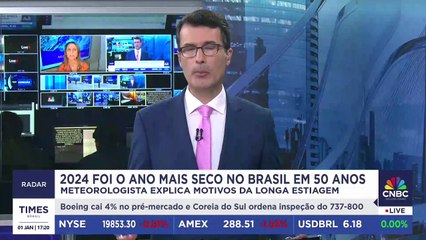 Seca histórica e enchentes marcam o Brasil em 2024; meteorologista analisa