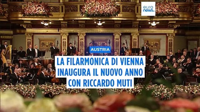La Filarmonica di Vienna inaugura il nuovo anno con un concerto diretto da Riccardo Muti