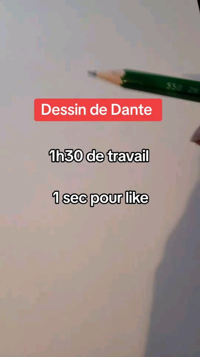 Dessin de Dante